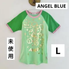 ANGEL BLUE エンジェルブルー ラグラン Tシャツ L 160 レトロのサムネイル