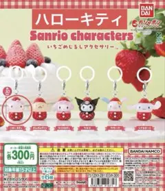 サンリオキャラクターズ　いちごめじるしアクセサリー　キティ　サンリオ　めじるし