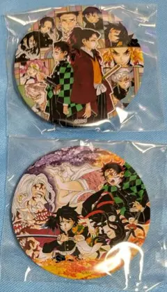 鬼滅の刃 22巻 集合 缶バッジ 2点セット