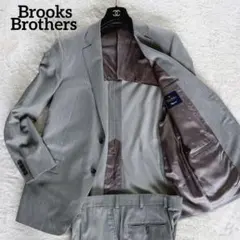 【ブルックスブラザーズ】スーツ グレー ウール100% 41REG 35W