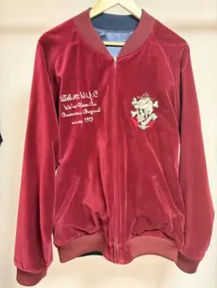 Schott スカジャン スーベニアジャケット 別珍 ベロアのサムネイル