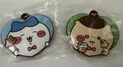 ちいかわ　ハートのラバーマスコット　ハチワレ　くりまんじゅう