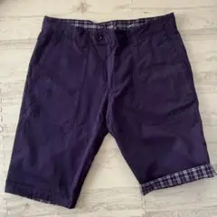 【希少】バーバリーブラックレーベル リバーシブルパンツ ノバチェック 82 L