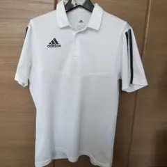 adidas Climalite ホワイト ポロシャツ Lサイズ
