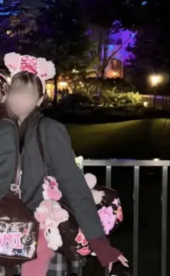 ディズニー ミニー イヤリング カチューシャ ピンク ドット 水玉 フリル