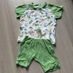 恐竜柄ベビーパジャマ上下セット 80