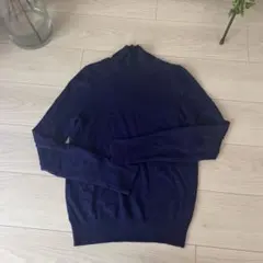 ZARA パープル タートルネック セーター