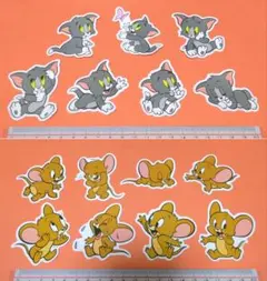 トムとジェリー　トム　ジェリー　ステッカー　シール　15枚セット