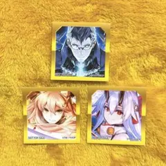 FGO 最終再臨展 特典ステッカー3枚セット