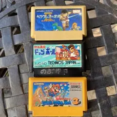 ジャンク品/ファミコンカセット3本セット［ヘラクレスの栄光Ⅱ他］