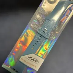 未開封*水色 シリコン Apple Watchバンド 42/44/45/49mm