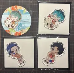 ヒプマイ　スイパラ　海の家 アクスタ　オオサカセット コースター　白膠木簓