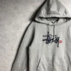 ステューシー STUSSY プルオーバー パーカー スウェット 刺繍ロゴ 古着のサムネイル