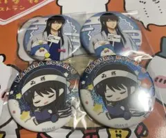 銀魂　桂小太郎　缶バッジ2種4点セット