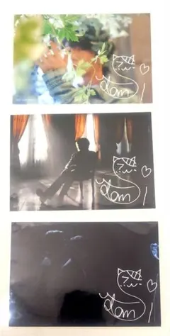 すとぷり さとみくん タワーレコード特典 実写ブロマイド ３枚セット