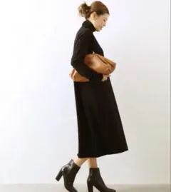 DeuxiemeClasseCAPRI タートルネックワンピース ドゥーズィエム