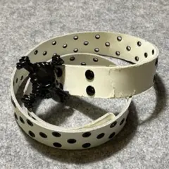 OAKLEY スカル バックルレザーベルト　美品　約124cm OAKLEY(オークリー) / スカル/ベルト/レザー/ブラック/メンズ | 中古品