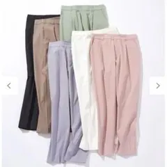 anysis新品未使用7590円タグ付きSサイズ ベージュのクロップドパンツのサムネイル