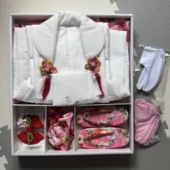 七五三 着物セット 三歳 女子 着画あり