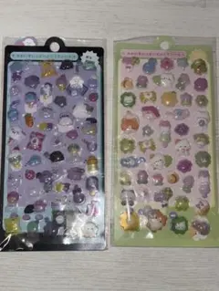 ぷっくりシール　かわいい　2セット