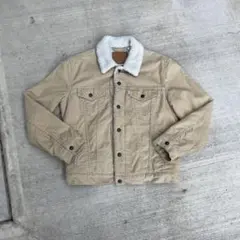 Levi's ボア襟付きジャケット Mサイズ ベージュ