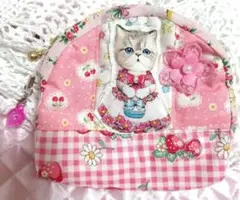 hana*ハンドメイド☆パッチワークまんまるミニポーチ - メルカリ