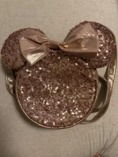 ミニー　スパンコール　ショルダーバッグ