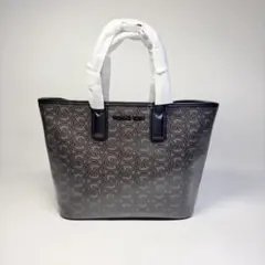 【新品未使用】　MICHEAL KORSマイケルコース グレー系ミニトートバッグのサムネイル