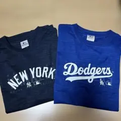 新品 MLB ニューヨーク・ヤンキースとドジャース Tシャツ LLサイズ