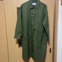 Samansa Mos2 オリーブグリーン トレンチコート