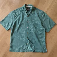 JAMAICA JAXX アロハシャツ/シルク100%/A165/古着/M
