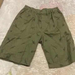 UNIQLO 恐竜柄 ハーフパンツ 140
