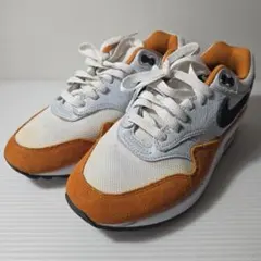 Nike Air Max 1 ホワイト/オレンジ 24.0センチ ユニセックス