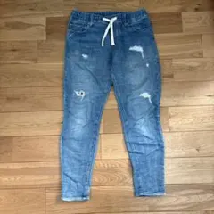 ［682］ヴィンテージ加工　ストレッチデニム　綿