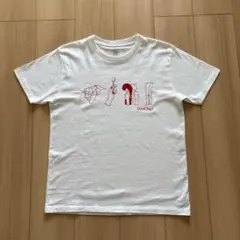 グラニフ　Tシャツ　赤　レッド　コットン　綿のサムネイル