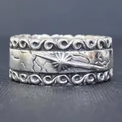 SAAD サード　シルバーリング　925 バッファロー　ヴィンテージ　13号 中古・古着通販】saad (サード) シルバーリング シルバー サイズ