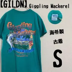 海外製　古着【GILDN】×Giggling Mackerel tシャツ　S