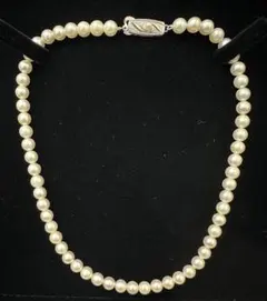 パール 真珠ネックレス Silver刻印