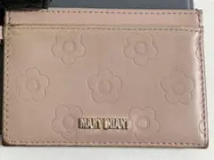 マリークワント　パスケース