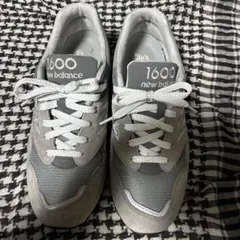 new balance 1600 グレー スニーカー