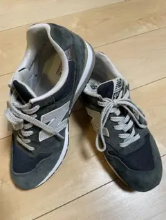 【本日限定SALE】ニューバランス スニーカー 996 23.5cm ネイビー