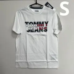 【早い者勝ち！】TOMMY JEANS ホワイト Tシャツ Sサイズのサムネイル