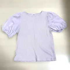 袖パール付トップス フリル袖 ハニーズ 半袖 ピンク かわいい