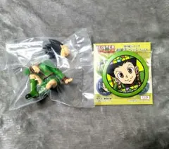 HUNTER×HUNTER ゴン すわらせ隊りある 缶バッジ