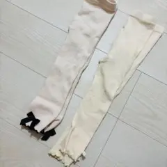 ウタカタデコ　レギンス　リボン
