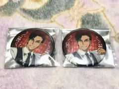 黒子のバスケ 火神大我 GIGOコラボカフェ グリッター缶バッジ 2個