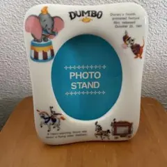 レア　日本製　東京ディズニーランド　写真立て　フォトフレーム　陶器　ダンボ　白