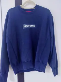 Supreme Washed Box Logo Crewneck