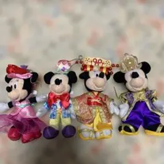 ディズニー ミッキー ミニー ぬいぐるみ ウエディング レトロ 平成