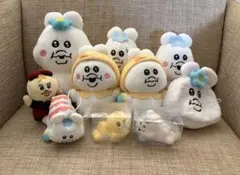 にゃんぱいあ マスコットぬいぐるみ3種とぽんちょ風ジャンボバス